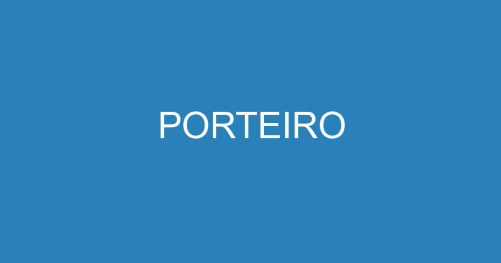 PORTEIRO 1