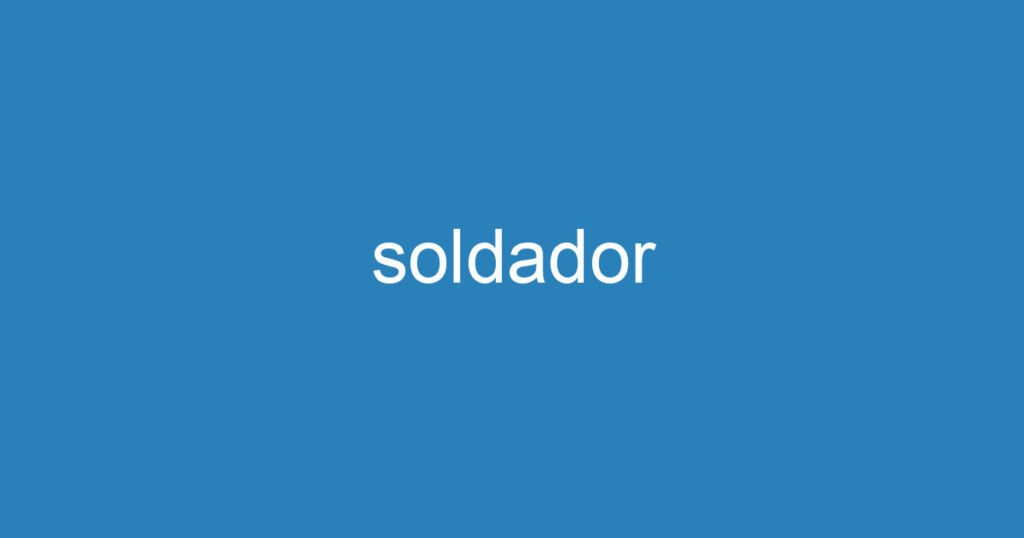 soldador 1