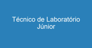 Técnico de Laboratório Júnior 4