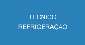 TECNICO REFRIGERAÇÃO 13