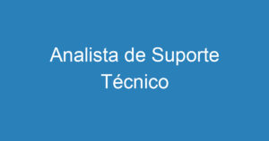 Analista de Suporte Técnico 6