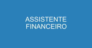 ASSISTENTE FINANCEIRO 9