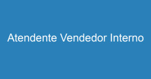 Atendente Vendedor Interno 4