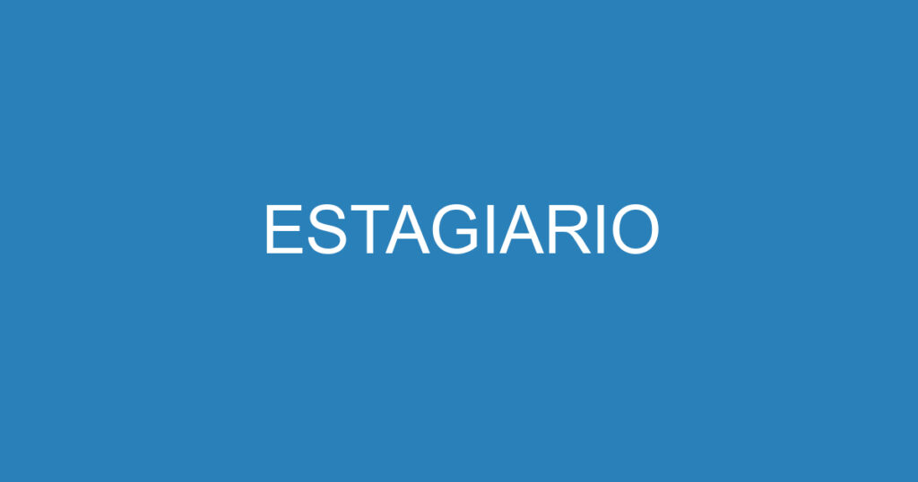 ESTAGIARIO 1