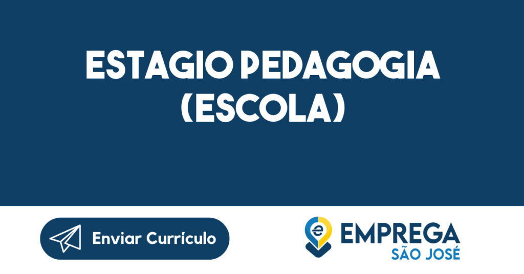 Estagio Pedagogia (Escola)-São José dos Campos - SP 1