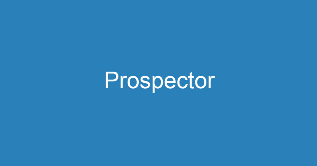 Prospector 1