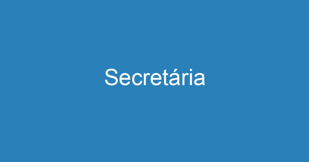 Secretária 1