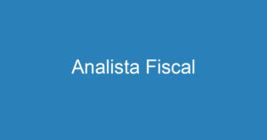 Analista Fiscal 2