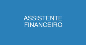 ASSISTENTE FINANCEIRO 12