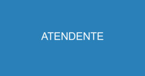 ATENDENTE 14