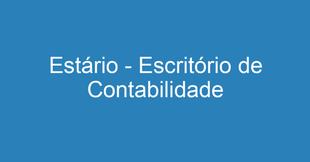 Estário - Escritório de Contabilidade 1