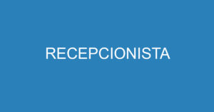 RECEPCIONISTA 8