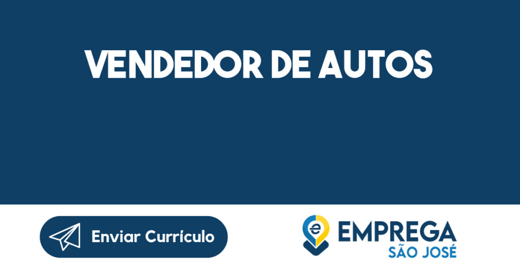 Vendedor de Autos-São José dos Campos - SP 1