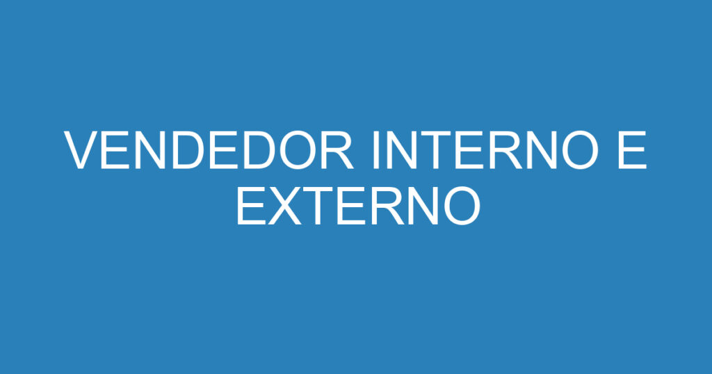 VENDEDOR INTERNO E EXTERNO 1