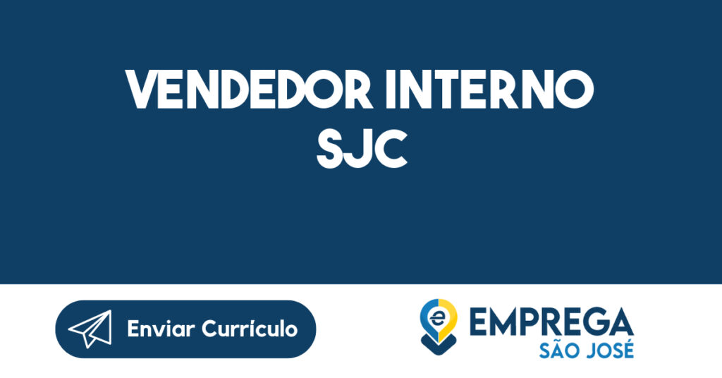 VENDEDOR INTERNO SJC-Jacarei - SP 1