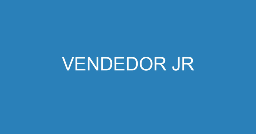 VENDEDOR JR 1