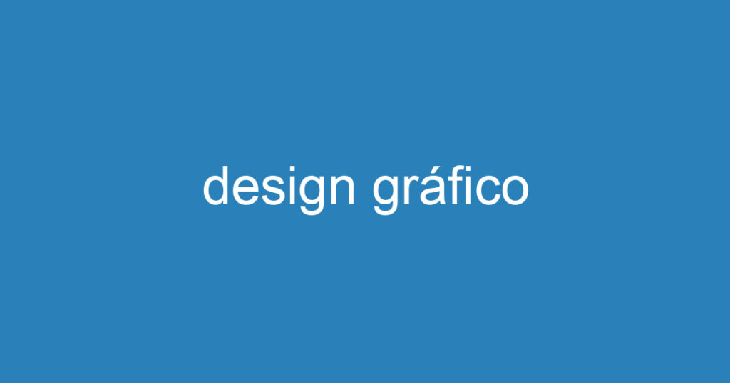 design gráfico 1