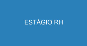 ESTÁGIO RH 1