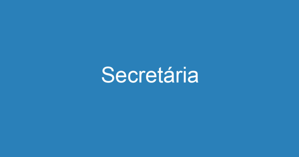 Secretária 1