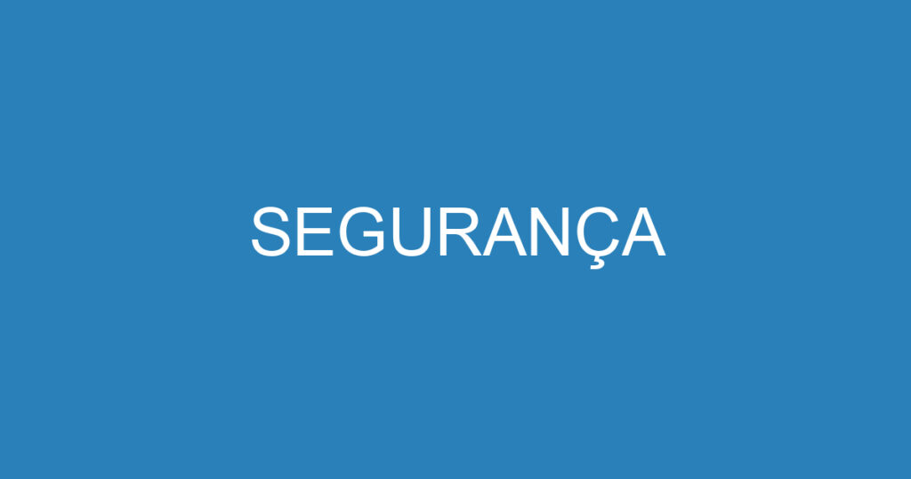 SEGURANÇA 1