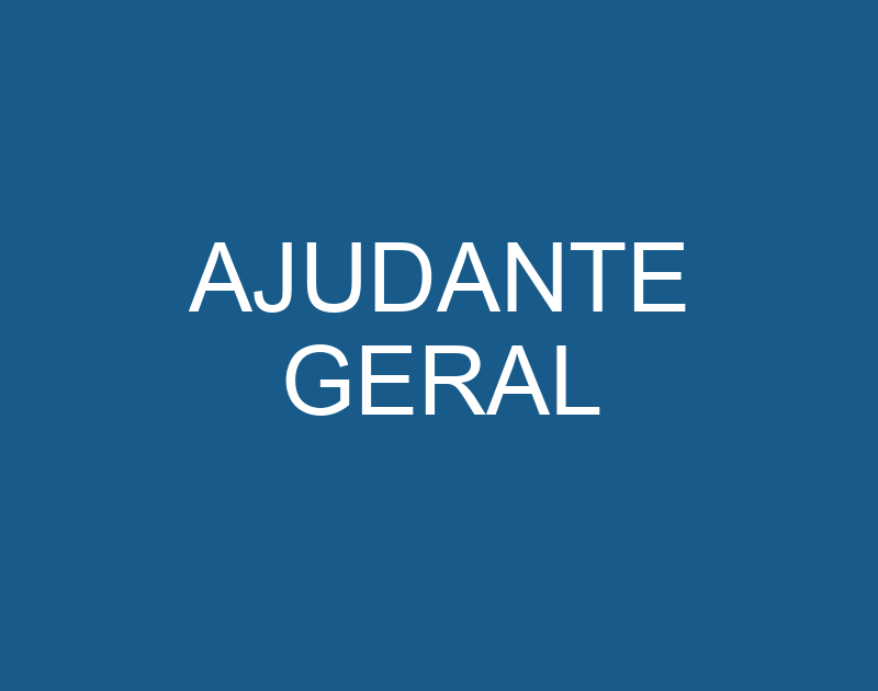 AJUDANTE GERAL 1