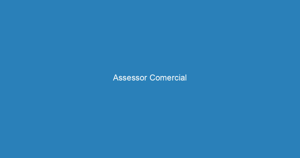 Assessor Comercial 1