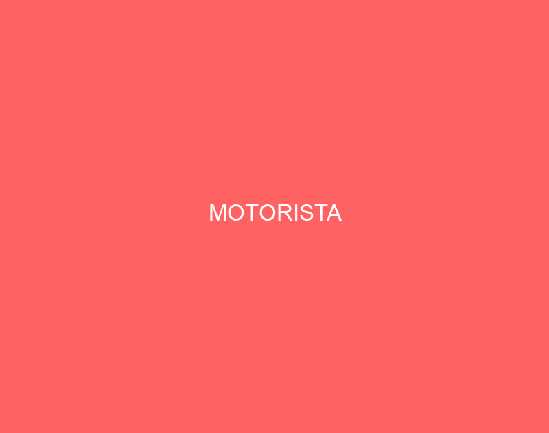 MOTORISTA 1