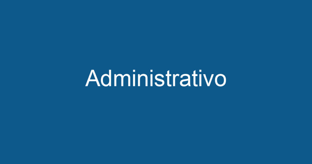 Administrativo 1