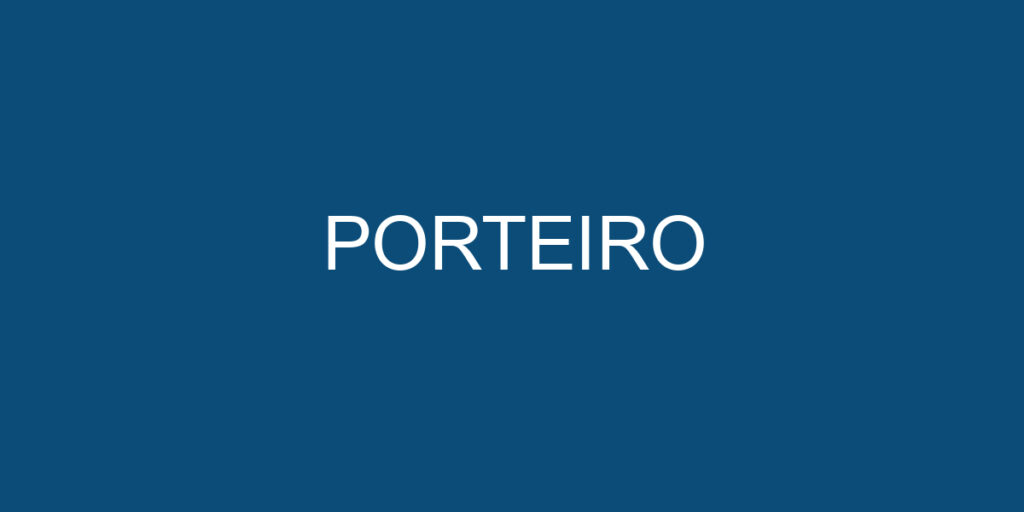 PORTEIRO 1